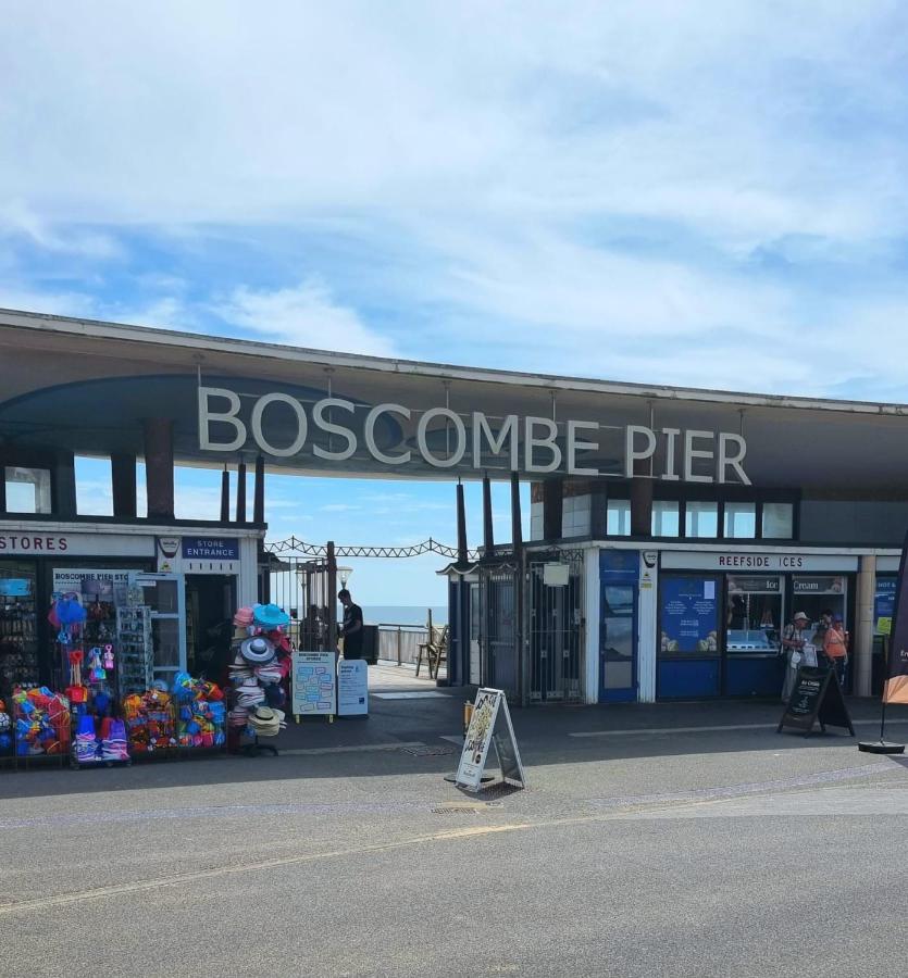Centrally Located Boscombe Beach Apart With Parking 伯恩茅斯 外观 照片